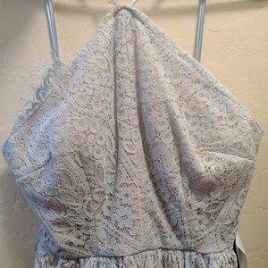 Cocktail dress with halter neck